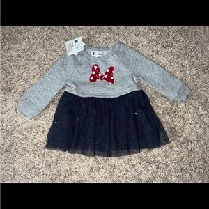 Baby girl gap Minnie Mouse dress with matching bloomers new with tags size 12-18